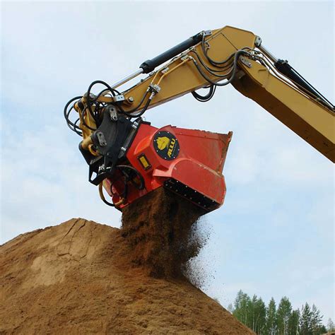 screening buckets for excavators